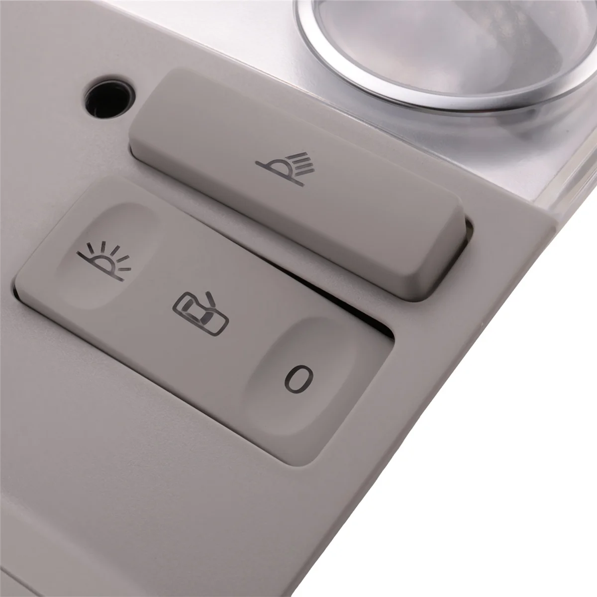 ضوء السقف الأمامي الكلاسيكي للقراءة ضوء السقف الداخلي للسيارة لسيارة VW Golf 6 MK6 Passat B6 Skoda Yeti Superb، رمادي