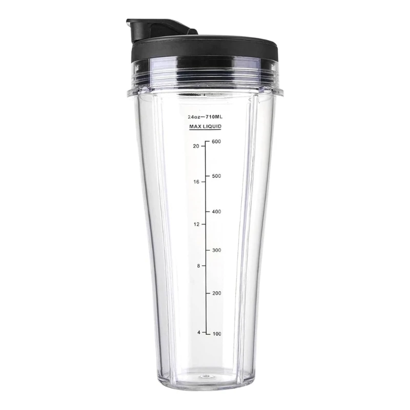 M2EE 플라스틱 주스 컵 24OZ 플라스틱 블렌더 컵 Juicing 기계 부품 블렌더 교체 컵 SS101 SS300 용 플라스틱 질감