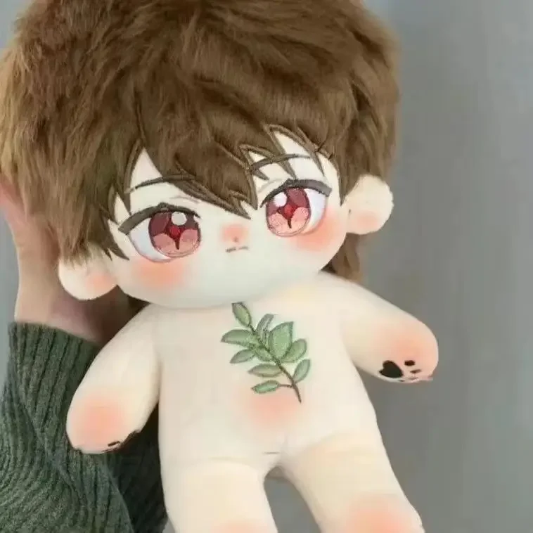 20 ซม.ตุ๊กตา Luke Pearce ตุ๊กตาผ้าฝ้ายเกม 'Tears of Themis' Dress-Up Plush Puppet น่ารักของเล่นสะสมสําหรับแฟนๆและเด็ก