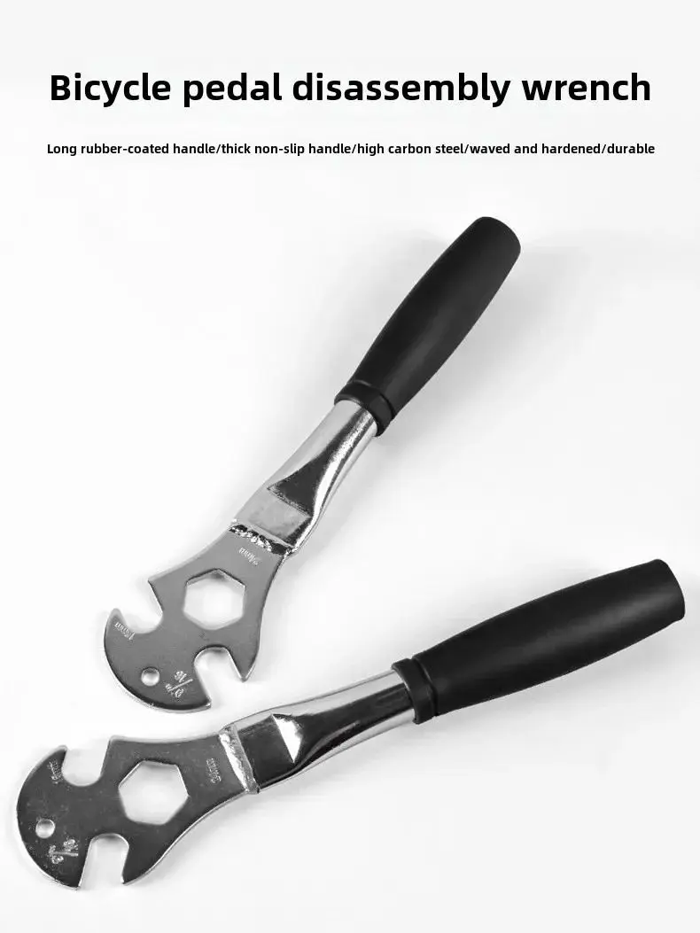 AliExpress NONE Bicycle Pedal Wrench MTB Road Mountain Bike Pedals Install Remover Removal Replace Repair Tool Spanner 15mm Cycling Repair Tools