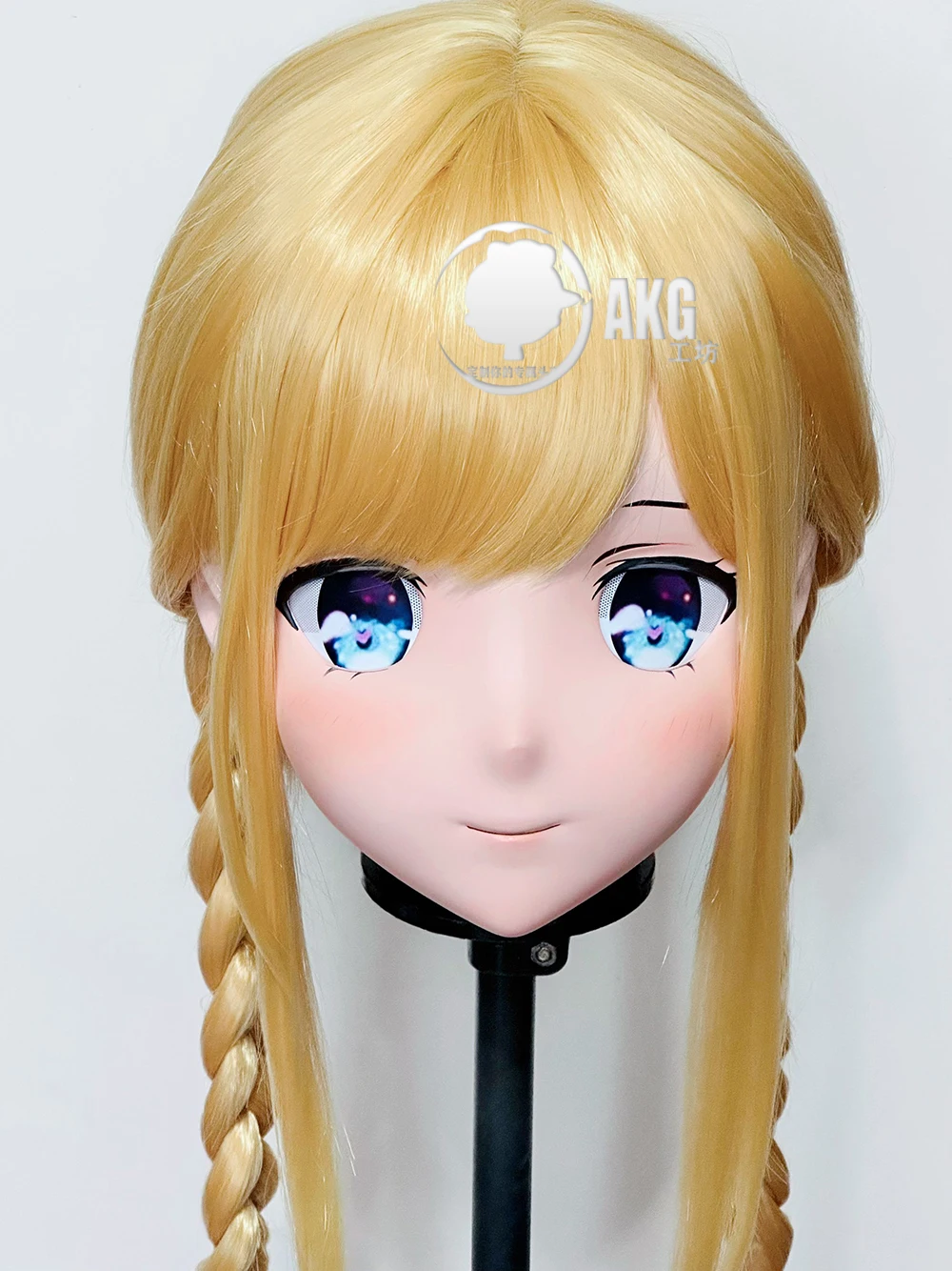 

(AL113)Customize Character Crossdressing Female/Girl Resin Full/Half Head With Lock Anime Cosplay Japanese Animego Kigurumi Mask