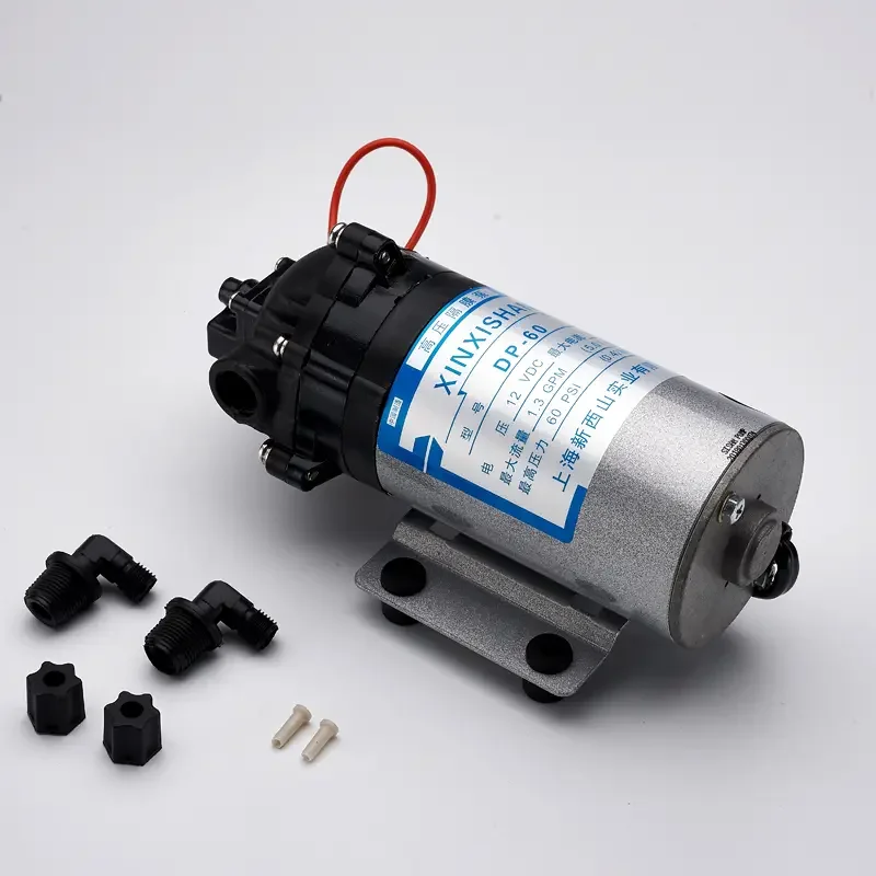 DP-60 Diaphragm Pump 12V 24V DC High Pressure Self Priming Micro Water Pump for Spray Cooling