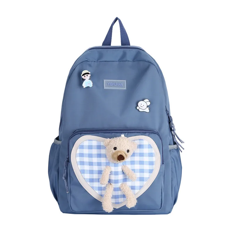 

Cute Girl Student Schoolbag Harajuku Senior High School Backpack Backpack Female Rugzak Kids Bag Plecak Mochila Escolar Boy Bag