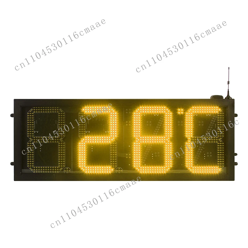 8-Inch time, logo LED display, suitable for gas station oil price change cabinets, electronic LED scoreboards, parking lot signs