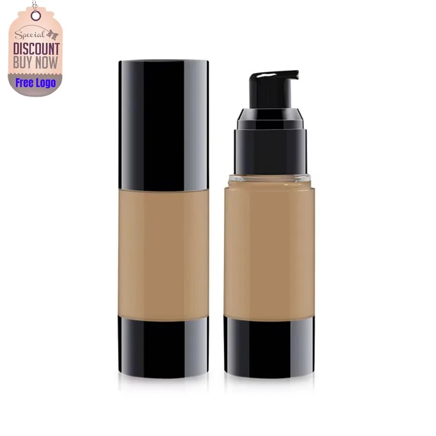 

25 Color Isolation Oil Control Liquid Foundation Lasting Full Coverage Concealer Contour Makeup Private Label Custom Bulk