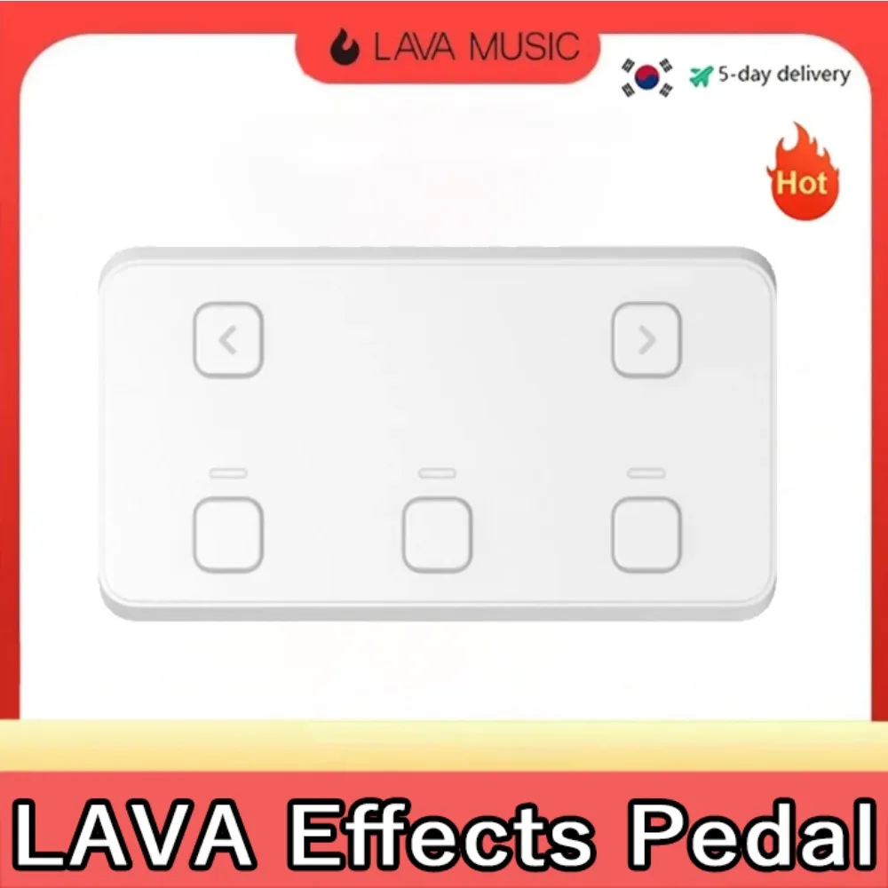 

LAVA MUSIC Effects Pedal Wireless Live Pedals Compatible with Lava ME 4, ME Spruce, ME Play & Blue Lava Touch Guitars