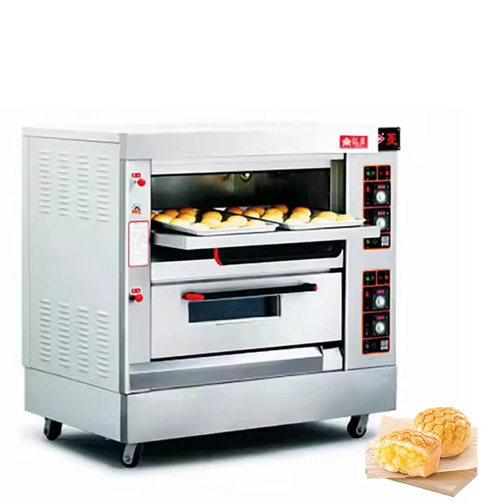 

Oven Commercial Gas Oven HLY - 204 - E New Gas Furnace Bread Cake