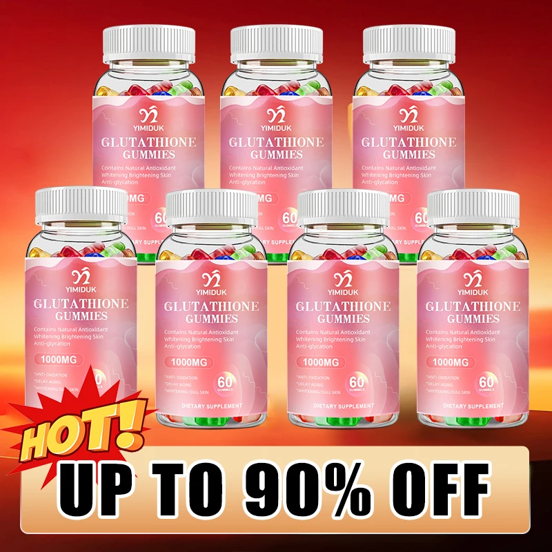 

Pure Glutathione Gummies, Support Internal Skin Brightening & Overall Detoxification, Promotes Liver Health