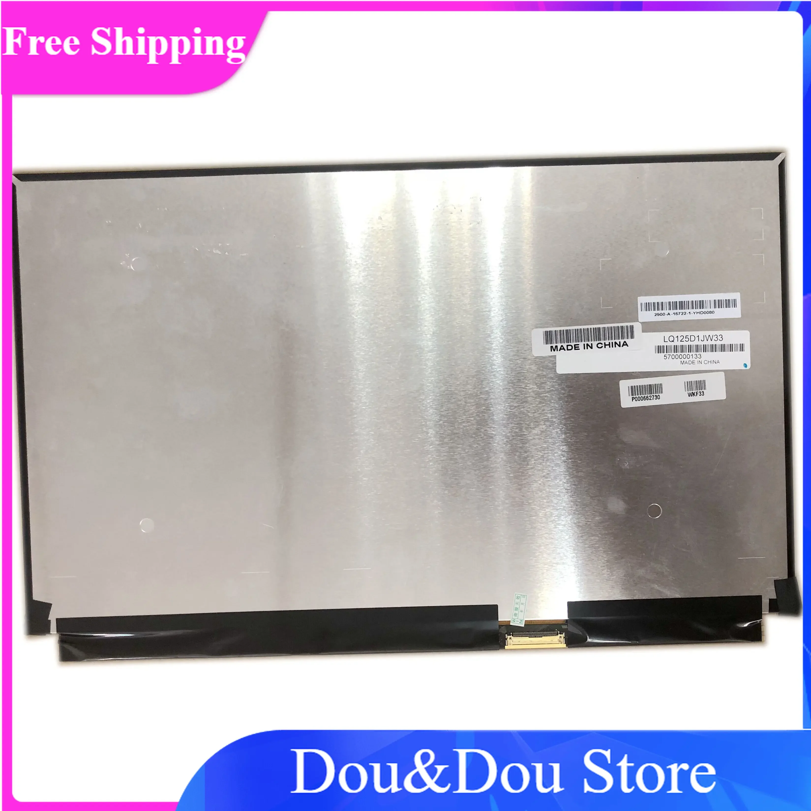 

LQ125D1JW33 4K 3840X2160 12.5" Exact EDP Slim Display UHD LED LCD Screen