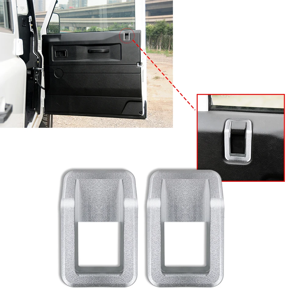 

Alloy Replace Door Handle Bolt Lock Pin Trim Fit for Land Rover Defender 2004‑2018