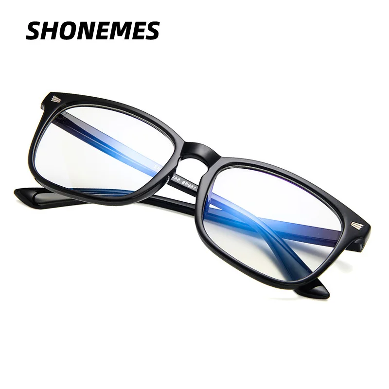 

SHONEMES Anti Blue Light Glasses Frame Classic Square Eyewear Optical Computer Game Eyeglasses Frames for Men Women