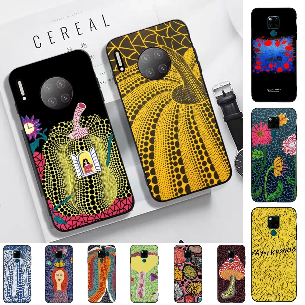 Pumpkin Yayoi Kusama Art Phone Case For Huawei Mate 10 20 30 40 50 Lite Pro Nova 3 3i 5 6 SE 7 Pro 7SE