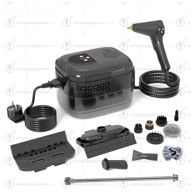 1500W Steam Cleaner High Temperature Pressure Washer with Remote control Steam Cleaning Machine For Home Kitchen Hood Car 1400ml