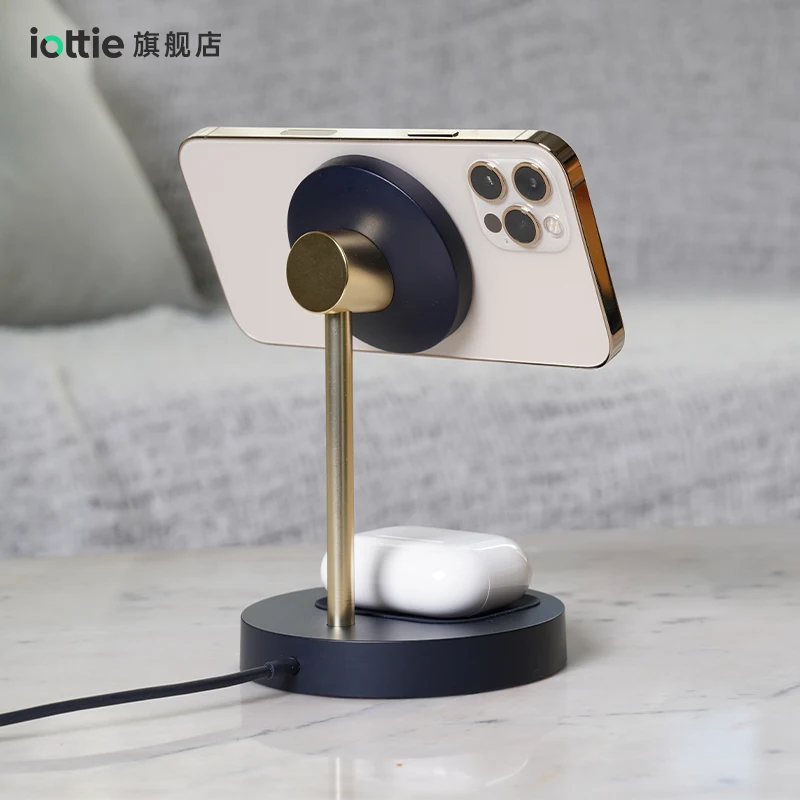 Magnetic Magsafe wireless charger for iPhone 14/15/16 Pro Max fast charging mobile phone holder