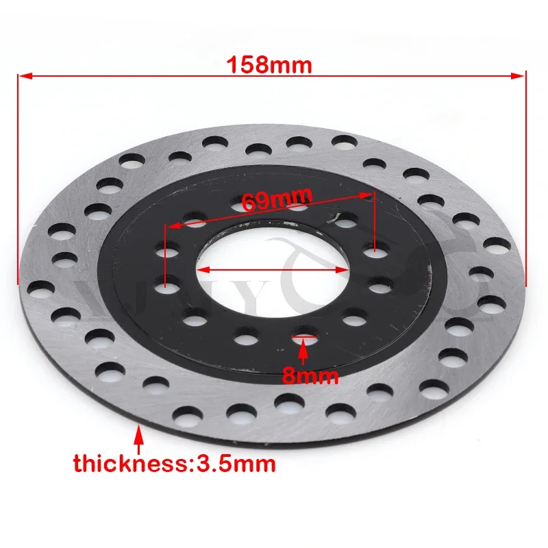 

Hydraulic Rear Disc Brake Caliper System For 110CC 125CC Chinese young bulls dinosaur ATV four-wheel off-road vehicle