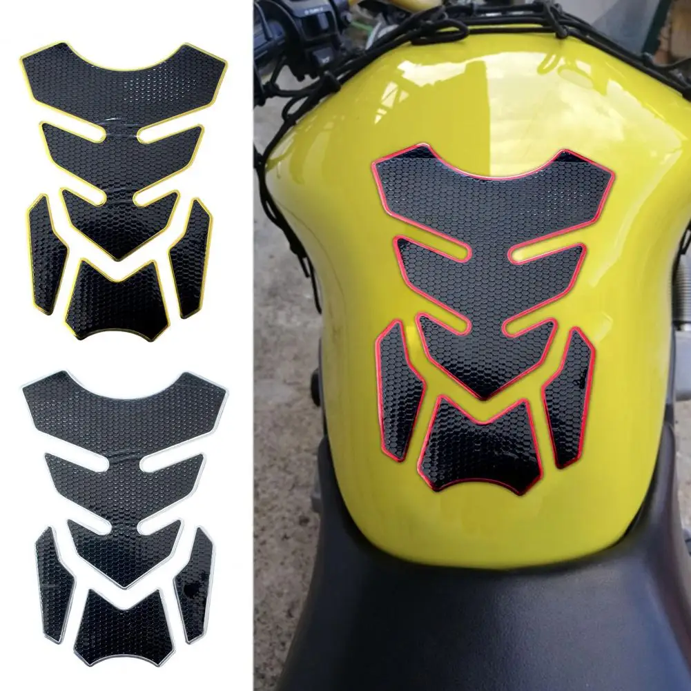 3D Motorcycle Gas Tank Sticker Motorcycle Fuel Tank Sticker Decal Universal 3D Motorcycle Sticker Fuel Tank Protector Decal