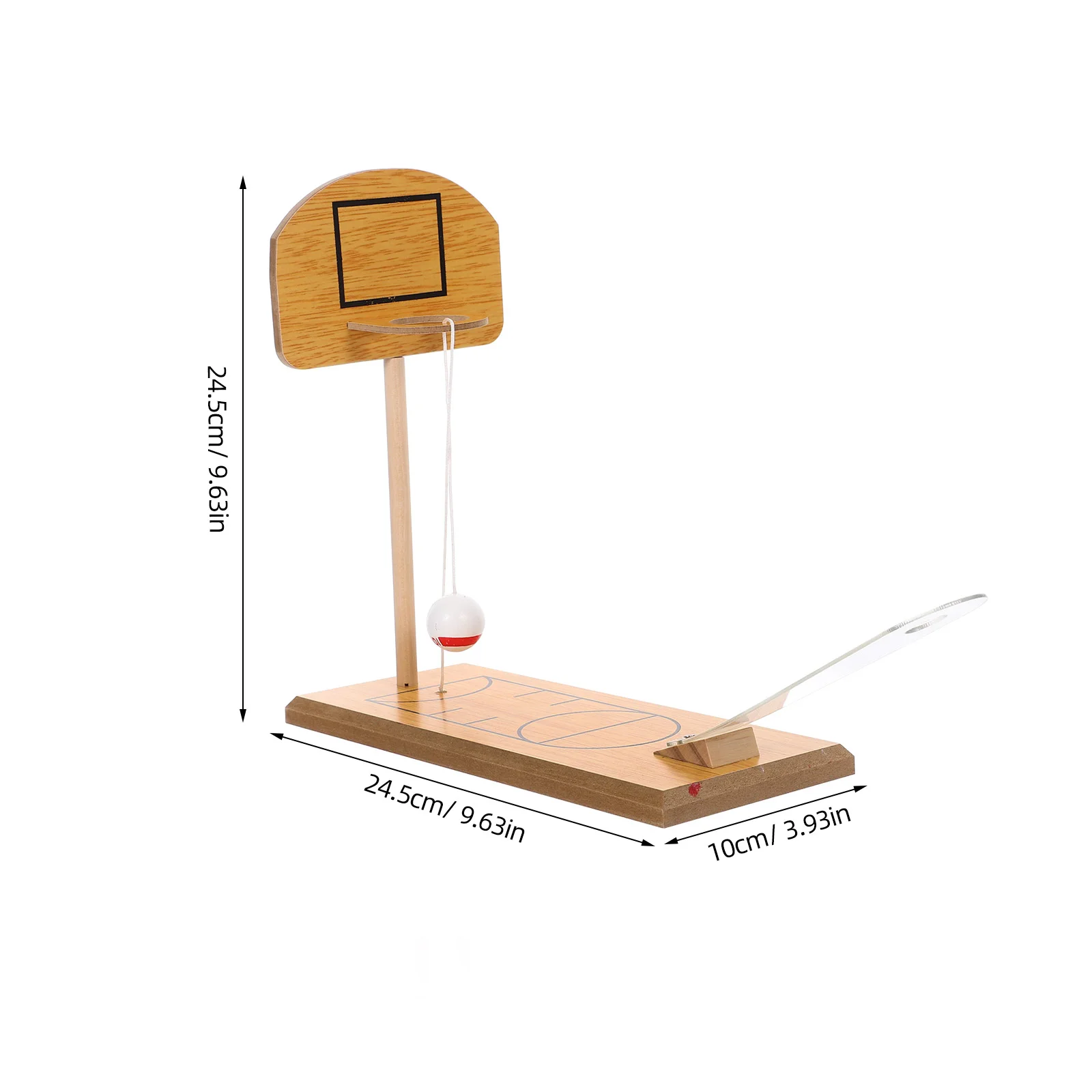 Outdoor Playset Basketball Game Educational Toy Wood Sports Kids Wooden Table Child