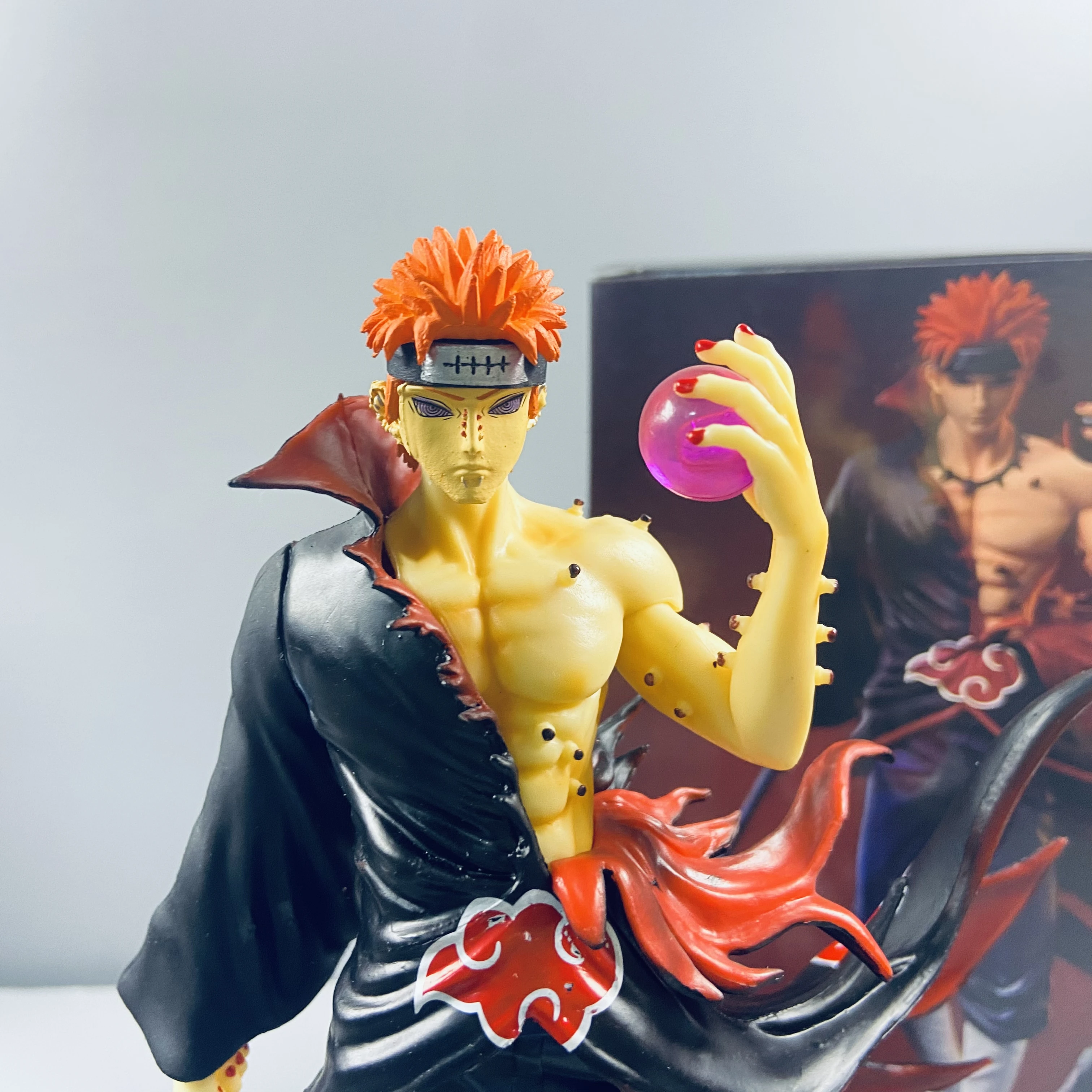 Naruto Manga Anime Figurine, PVC Action Figures, Coleção, Decoração para Casa, Modelo Infantil, Estátua, Ornamento, Brinquedos, Presentes, 23cm