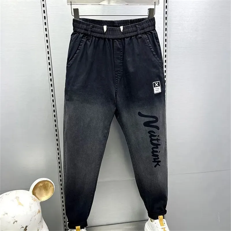 

Men Clothing Autumn Winter New Men's Trend Small Feet Korean Fashion pants Baggy Comfortable Sports Casual Pants homme Trousers