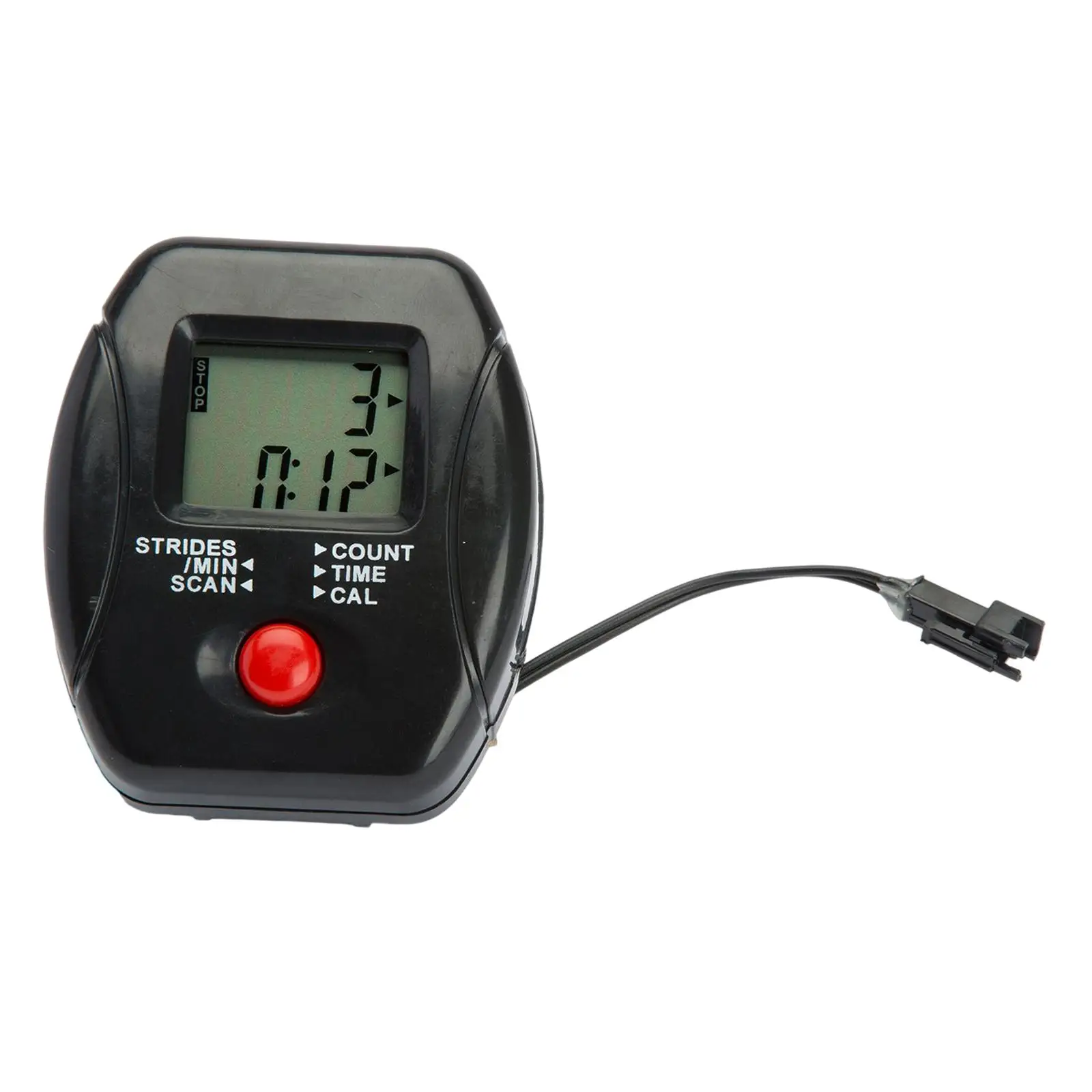 Multifunction Monitor Speedometer Stationary Bike Easy to Install LCD for Hydraulic Rowing Machine Riding Counter Measurement