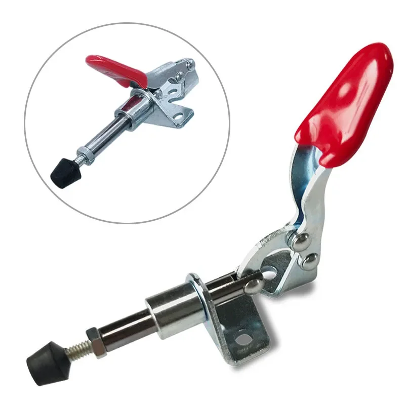 

1Pc GH-301-AM Quick Release Toggle Clamp Push-pull Type Clamp Fixing Holder Workbench Positioning Fixture Woodworking Tools