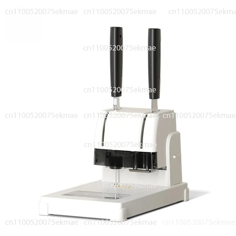 Financial binding machine 220V/50HZ 200 sheets Riveting binding capacity 5.2mm Office and school punching