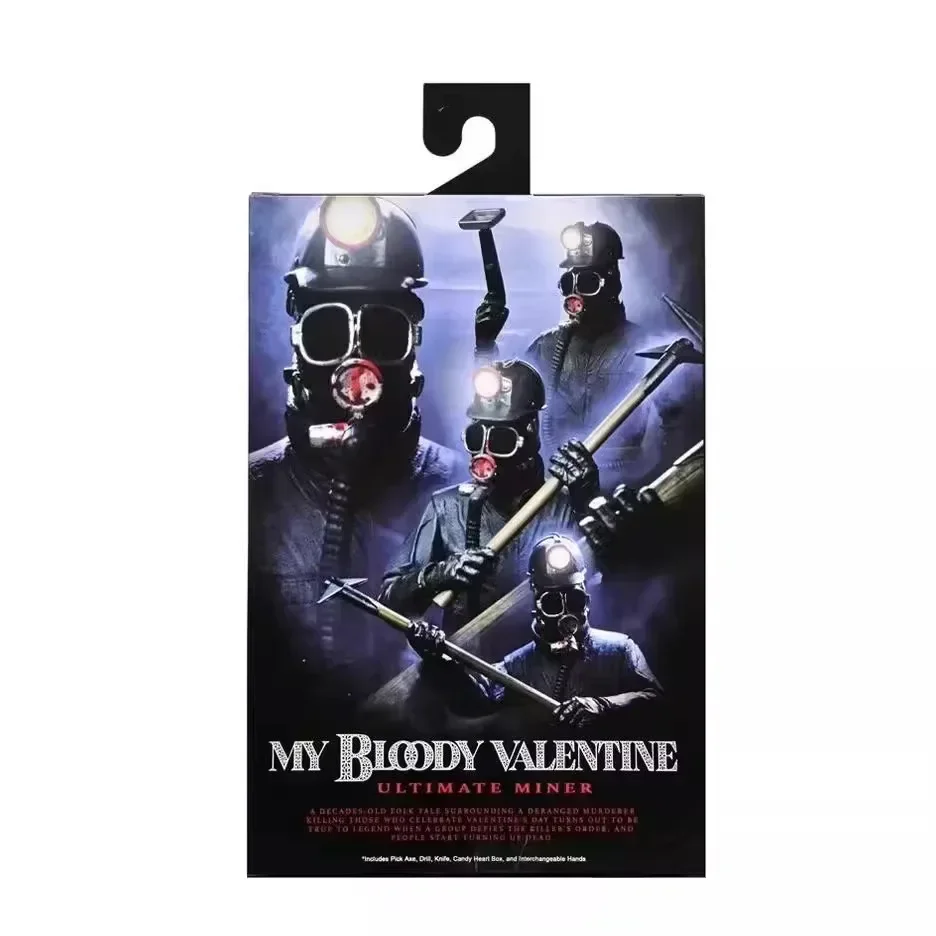 My Bloody Valentine Ultimate Miner Action Figure, Brinquedos Colecionáveis, Presentes, 7"