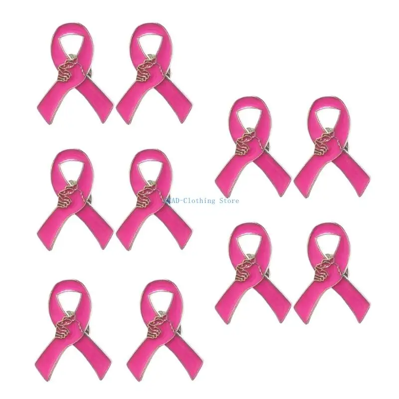 N0PE 10 Buah Pin Enamel Kupu-kupu Bros Pita Logam Hadiah Bulan Kerah Lencana untuk Pesta Acara Sekolah dan Konferensi