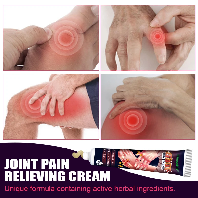 1Pcs Bunion Treatment Cream Gout Pain Relieve Joint Bone Toe Valgus Straightener Corrector Orthopedics Arthritis Herb Cream G043