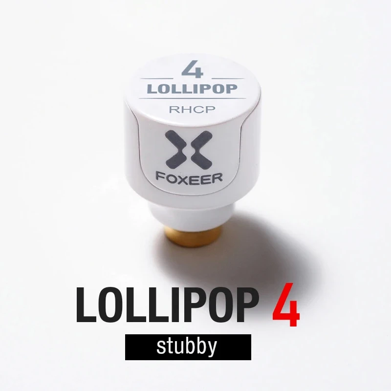 Antena Foxeer Lollipop 4 Stubby 5.8G 2.6Dbi Omni FPV (2 unidades)