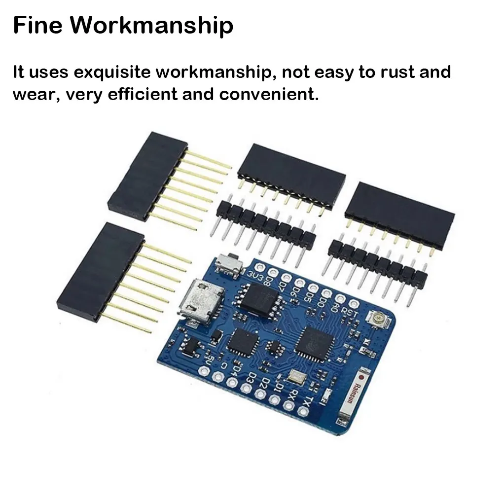 Плата разработки стабильная Wi-Fi ESP8266, плата для разработки, легкая, высокая надежность, замена мощности цифрового модуля