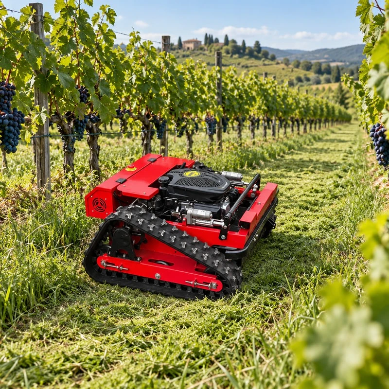 Powerful Crawler Mowing Machine with Customized Remote Control System Ideal for Ditch Bank Maintenance with All Terrain Mower