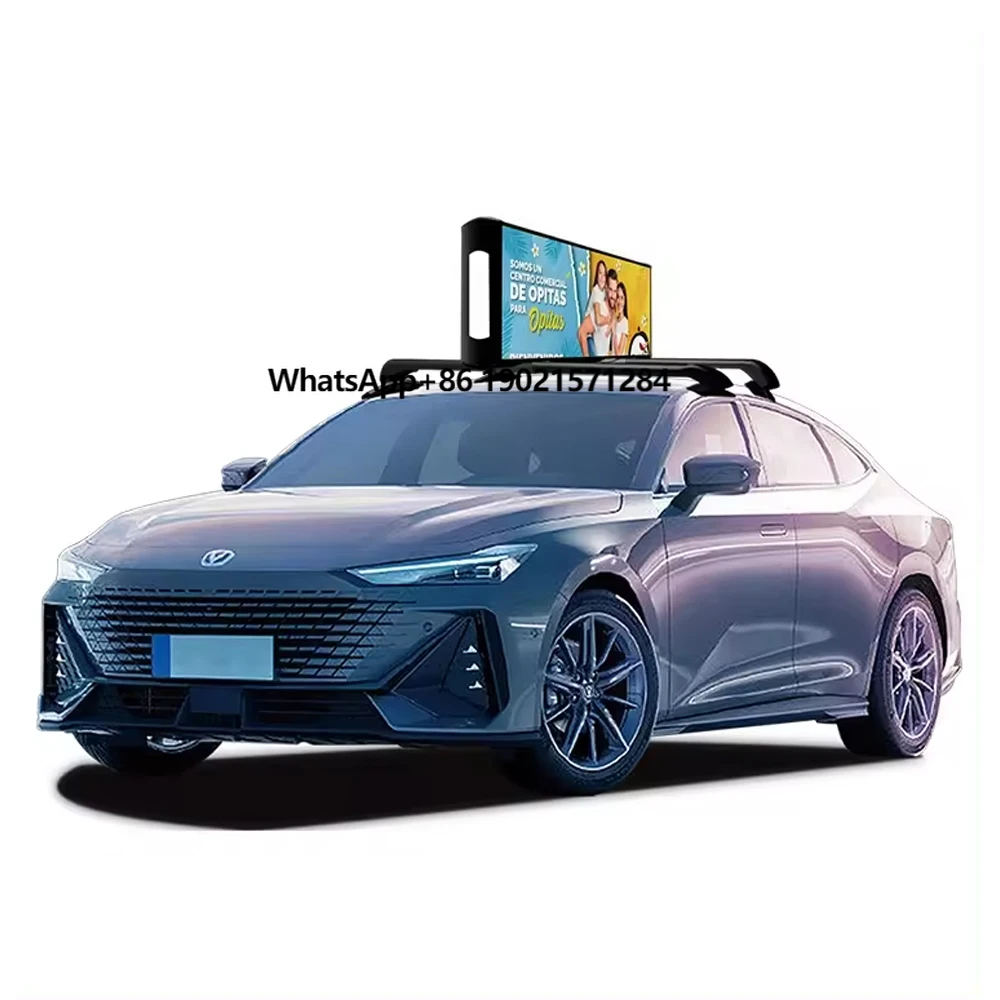 Customizable Led Display Car P2.5Mm Car/Taxi Roof Scrolling Led Advertising Video Display Sign Board Oem Factory Led Car Sign