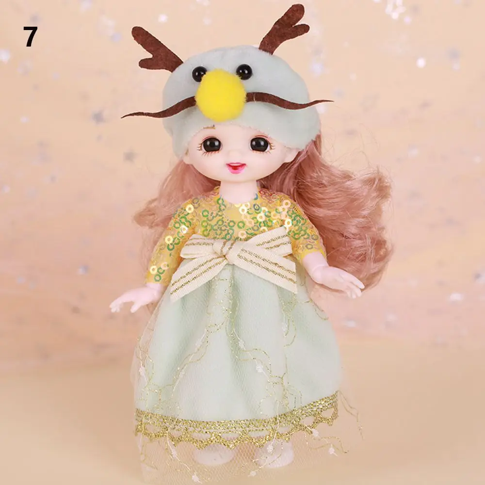 

1/12Bjd Molly Body Accessories Obitsu 11 Ob11 16~17cm Dolls Dresses Clothes Beautiful Outfit Animal Suit
