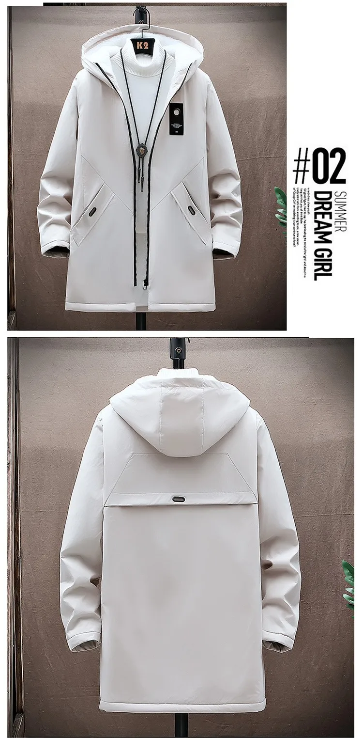 2024 Men's Classic Fashion Trend Long Windbreaker Spring Autumn Men Casual Loose Large Size High-quality Hooded Coat 11 S9f4b5f5f07004b26a7437699c52bbc31Y