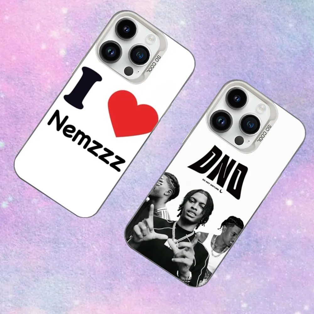 

Singer N-Nemzzz-zs Phone Case For iPhone 16,15,14,13,12,11,Mini,Pro,SE,MAX White Matte Shockproof Cover