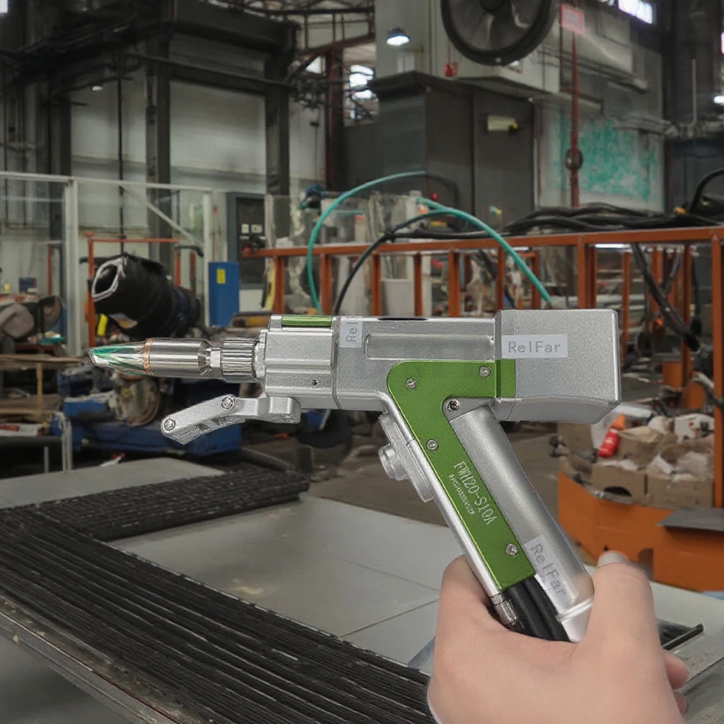 

4-in-1 Handheld Fiber Laser Welding with BW101-GS Gun for 1000W/1500W Raycus/Max Laser Source New Condition Machine Parts