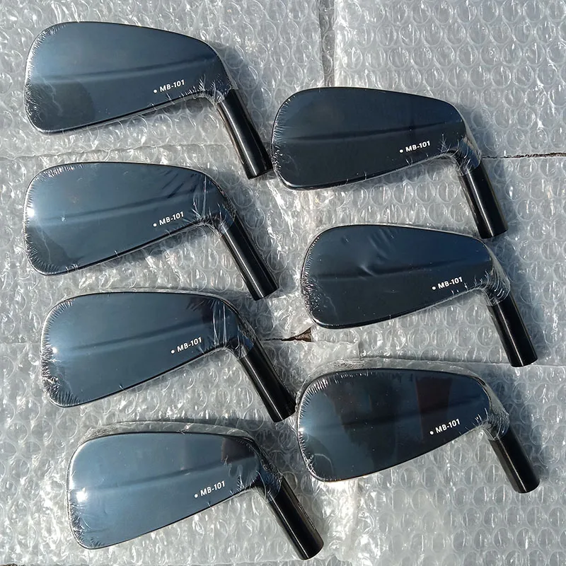 MB101 Irons Set For Men Forged Black Golf Iron Club 4-9P 7Pcs Head Only