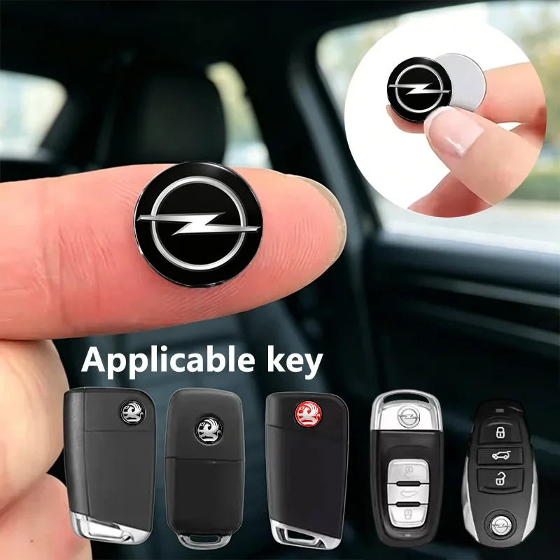 New 3D car remote key badges and key stickers For Opel insignia Astra H G J Antara vectra Vivaro corsa c d zafira b Car Styling
