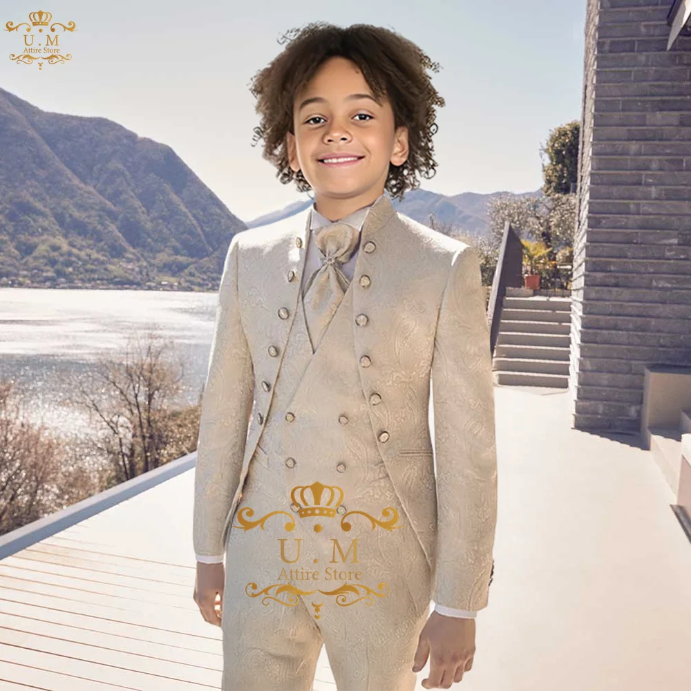 costume-3-pieces-champagne-pour-garcons-veste-jacquard-elegante-gilet-pantalon-ensemble-sur-mesure-pour-mariage-pageboy-bal-fete-de-noel