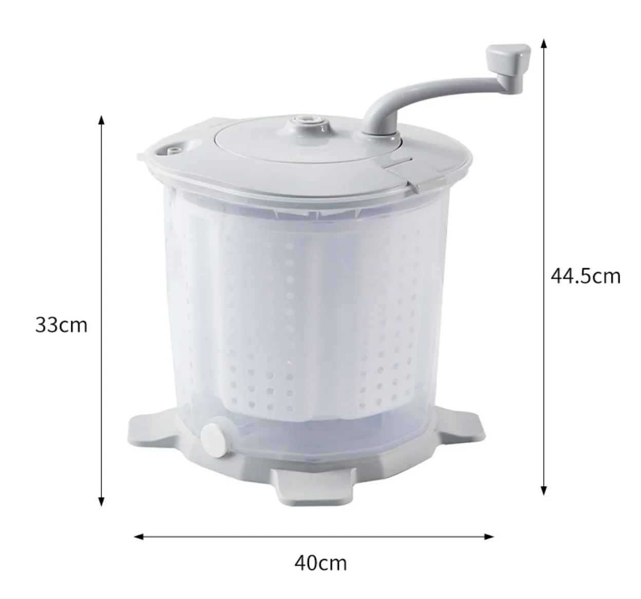 Y Manual washing machine elution integrated dormitory  manual underwear cleaning machine hand crank lazy sock washing artifact