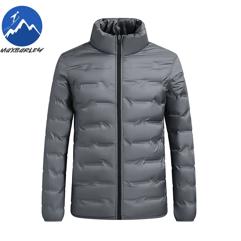 سترة شتوية عصرية بياقة واقفة للمشي لمسافات طويلة ورياضة مقاومة للبرد سترات مبطنة كاجوال للأعمال خفيفة الوزن من الجرافين الناعم