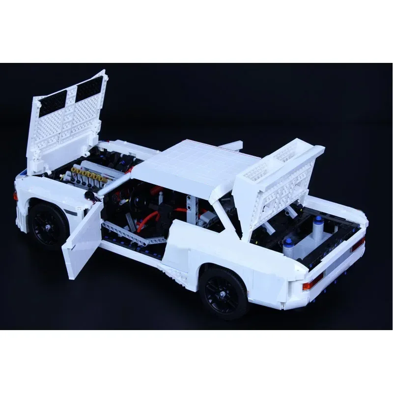 New MOC-189726 Building Block Supercar M3 1975 - 1:8 Racing Model 4739PCS Adult Toys Birthday Gifts Kids Christmas Toys Gifts