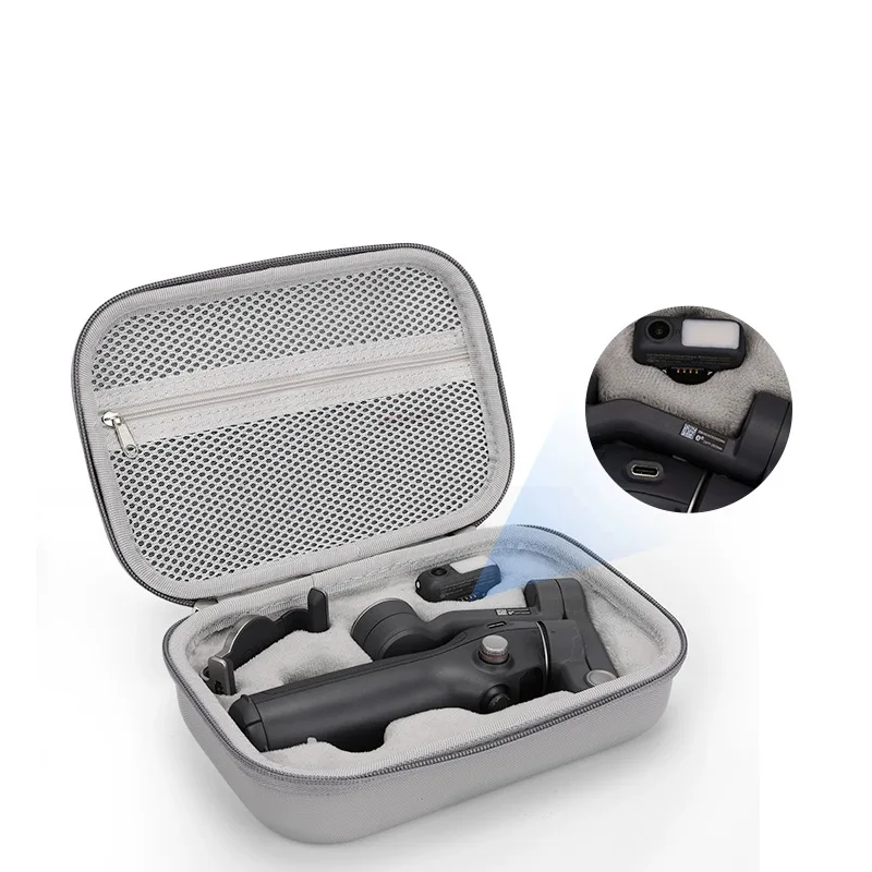 

Storage bag stabilizer portable safety protection storage box gray PU waterproof and wear-resistant