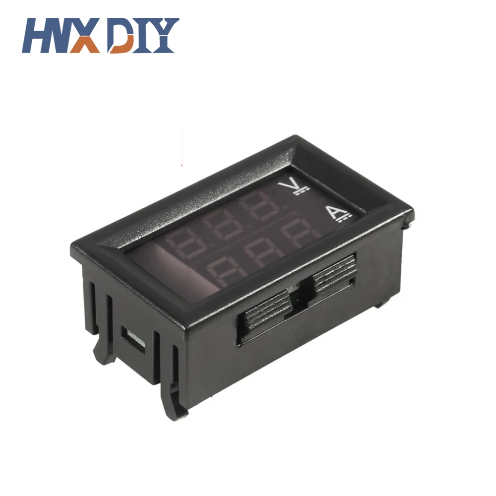 DC 0-100V 10A Digital Voltmeter Ammeter Dual Display Voltage Detector Current Meter Panel Amp Volt Gauge 0.28\