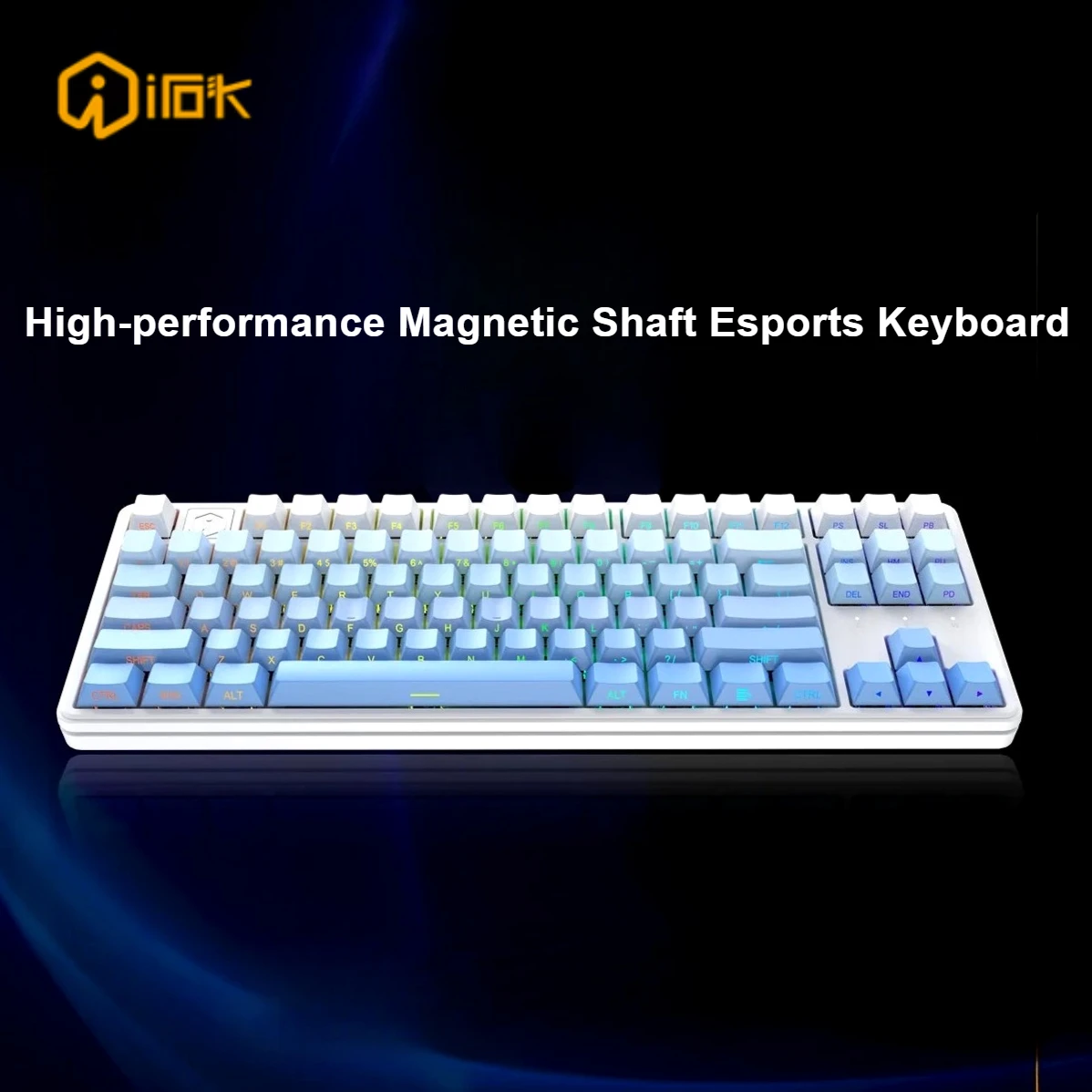 

Ai Stone NA87 Pro High-performance Magnetic Switch Gaming Keyboard Rapid Trigg Less than 0.3ms Delay 8kHZ Full-key Hot-swappable