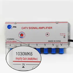 TV Signal with Cable TV Signal Amplifier for Antenna and Connection Cable TV Analog/Cable TV Digital/Ground Wave/Outdoor Antenna