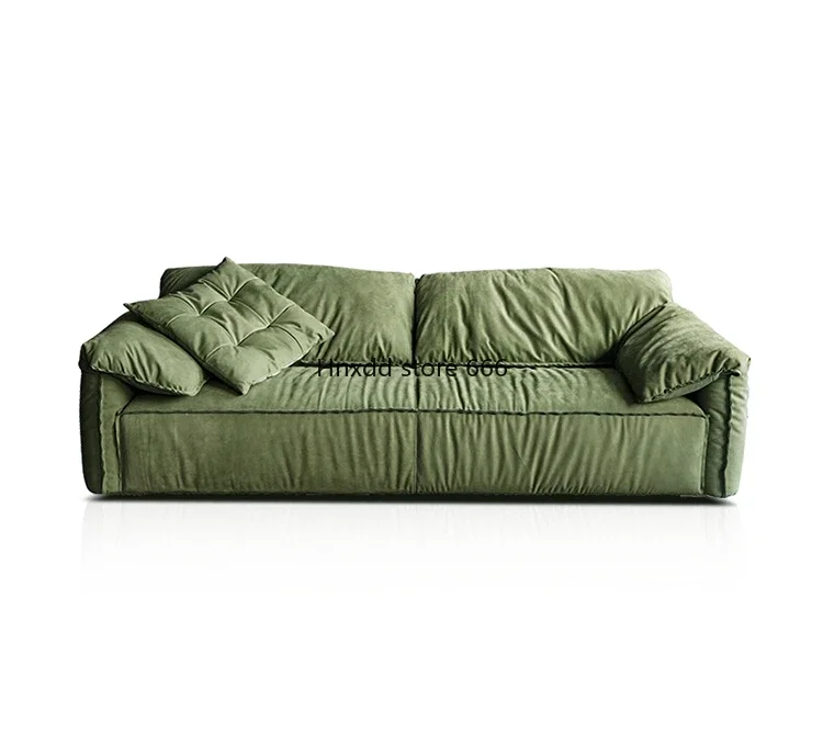 Italy imported high-end matte leather sofa