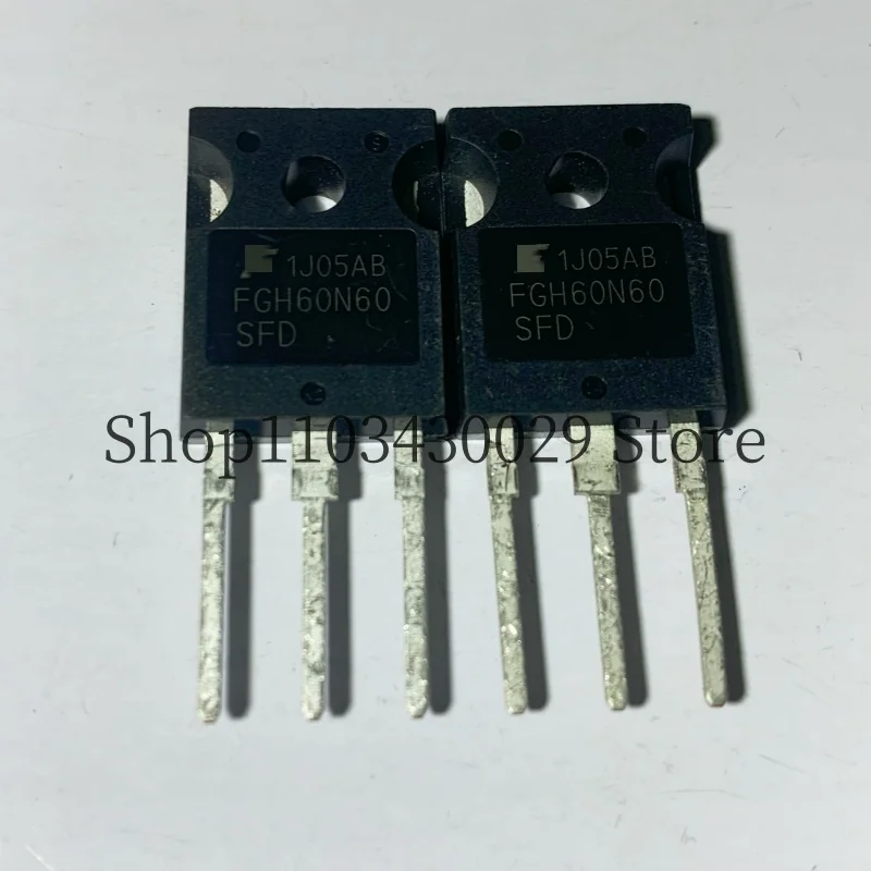 10Pcs New Original FGH60N60SFD FGH60N60 TO-247 60A 600V IGBT Power Tube