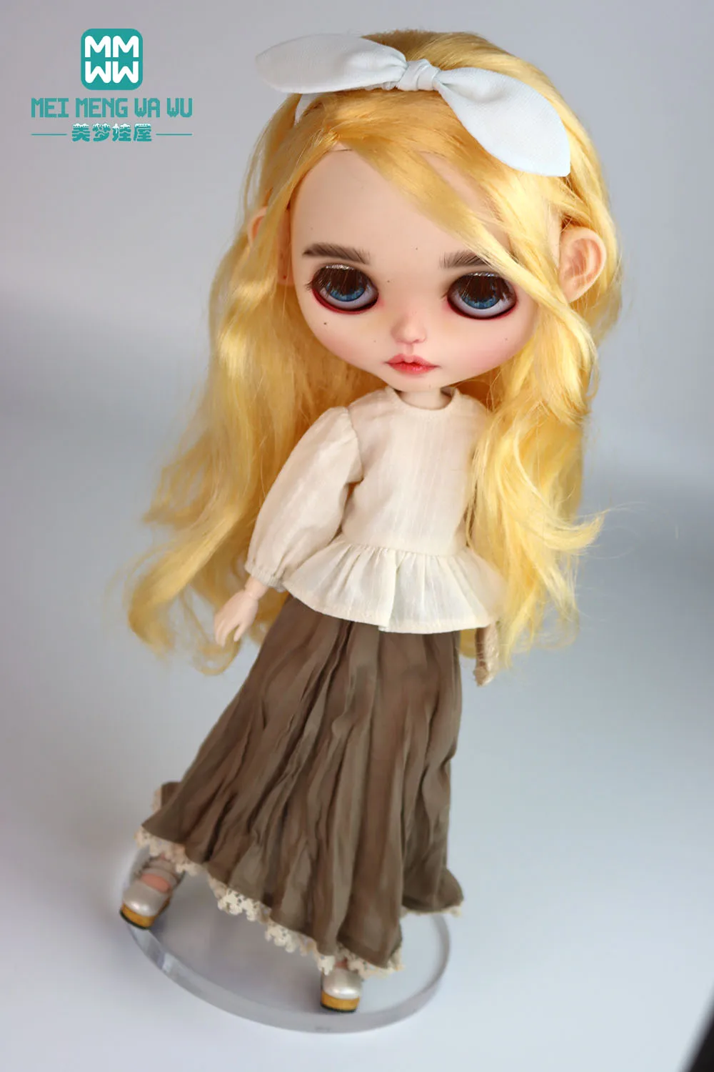 Clothes for doll Fashionable shirts, short skirts fits 28cm Blyth Azone OB22 OB24 Accessories